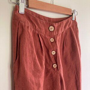 Old Linen Mill 100% Linen Pants Sustainable Eco-friendly